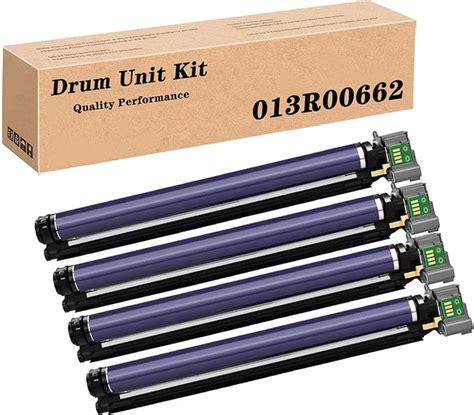 Amazon.com: Compatible for Xerox 013R00662 Black / Color Drum Unit ...