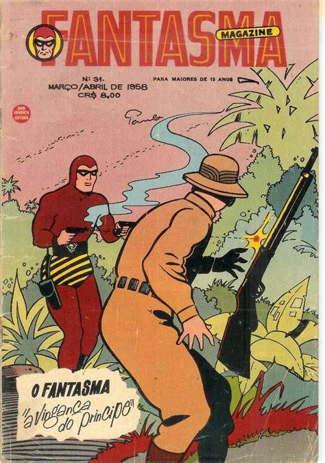 O Fantasma RGE Março Abril 1958 Nº 31 70 ANOS DE GIBIS