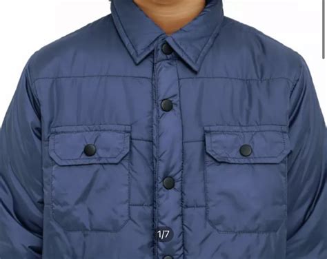 Jacket Eiger Biru Dongker Ukuran L Fesyen Wanita Pakaian Wanita