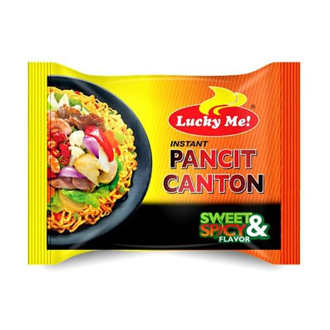 Lucky Me Instant Pancit Canton Sweet And Spicy Flavor 80g X 72pcs 1BOX