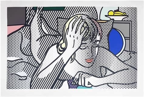 Thinking Nude From The Nude Series Par Roy Lichtenstein Sur Artnet