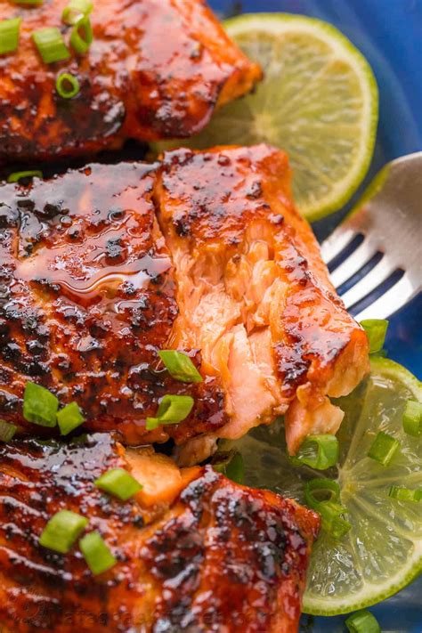 Honey Glazed Salmon Recipe Natashaskitchen Comidasrusticas