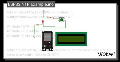 Esp Ntp Example Ino Copy Copy Wokwi Esp Stm Arduino Simulator