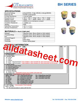 Bh Ncnb Datasheet Pdf Cit Relay Switch