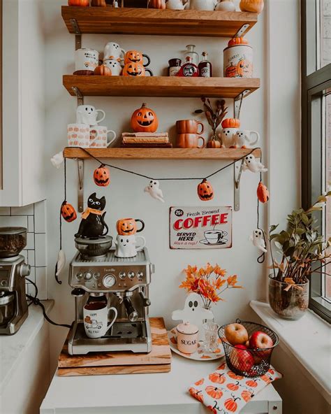 Spooky and Chic: Halloween Coffee Bar Ideas for Your Home - Coffee