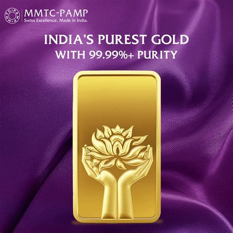 Buy Gold Bar Online - Purest Gold Bars in India | MMTC-PAMP