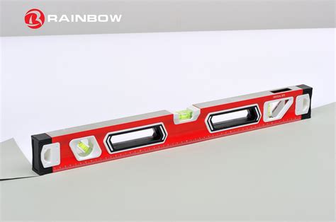 Customized Straight Edge China Laser Cast Torpedo Spirit Level Aluminum