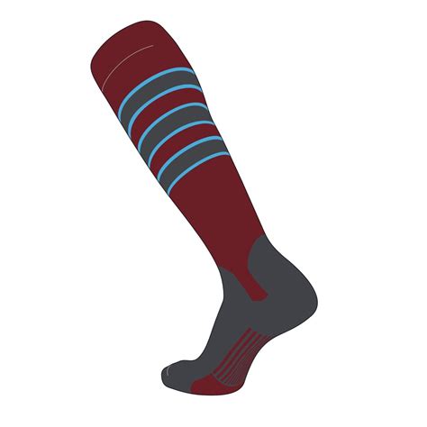 Tck Tck Elite Baseball Stirrup Socks D 5in Sedona Red Electric