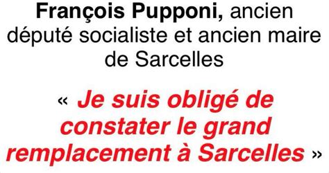 Olixy on Twitter Le grand remplacement est réel Même un ancien élu