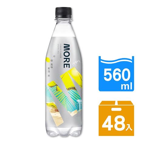 味丹 多喝水more氣泡水560mlx2箱原味檸檬風味 Pchome 24h購物