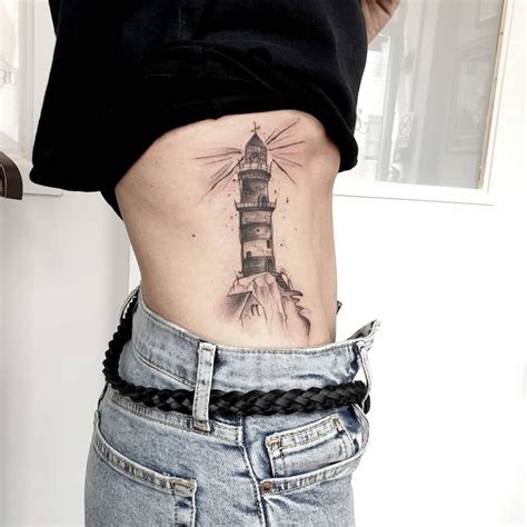 Updated 40 Enduring Lighthouse Tattoo Design