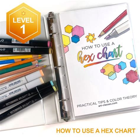 How to Use a Hex Chart | Art Classes