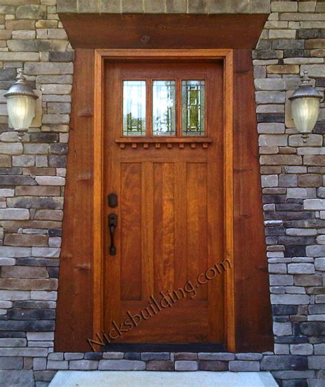 Craftsman Style Doors