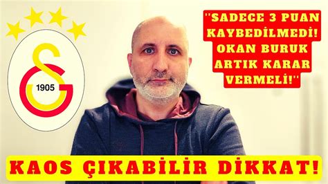 GALATASARAY KAYSERİ DE SADECE 3 PUAN KAYBETMEDİ YÖNETİM HAKEMLERE