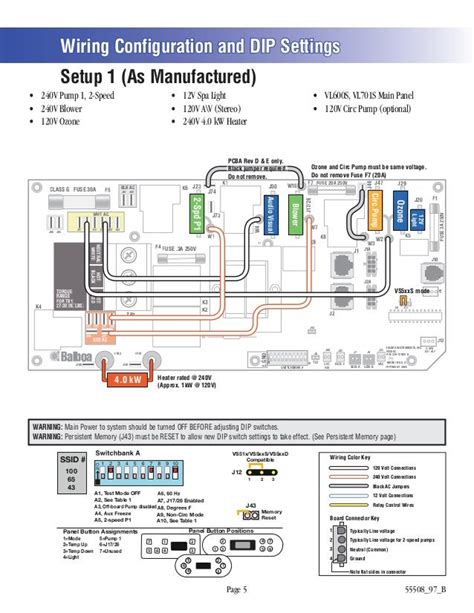 Schematic Balboa Spa Wiring Diagrams