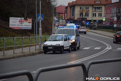 Gorlice Potrącenie pieszego na ulicy Legionów