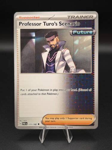 Pokémon TCG Professor Turos Scenario Paradox Rift 171 182 Regular