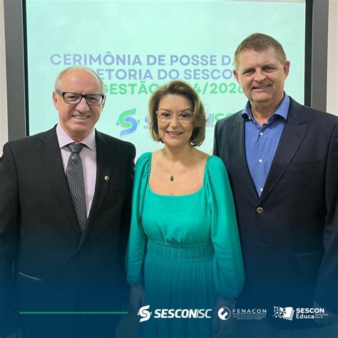 Vice Presidente Da Fenacon Regi O Sul Participa Da Solenidade De Posse