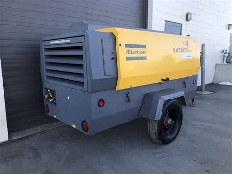 Atlas Copco 250 CFM Air Compressor For Sale XATS 250 Towable Tools