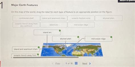 Solved On This Map Of The World Drag The Label For Each Chegg