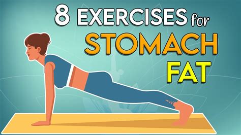 8 Best Exercises To Shrink Stomach Fat Fast HealthPedia YouTube