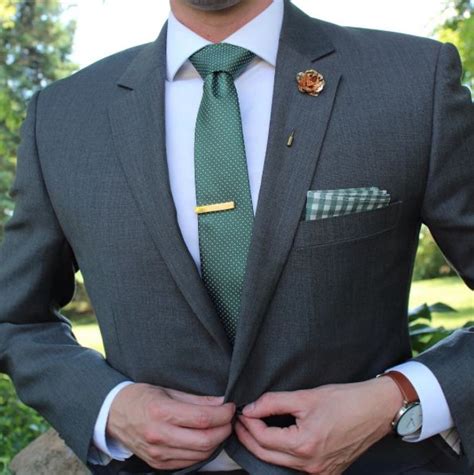 Narrow Pin Dot Tie In Hunter Green Bows N Ties Wedding Suits