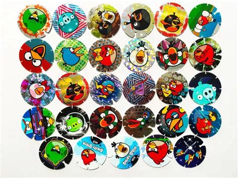 Lote De Tazos Angry Birds Sabritas MercadoLibre