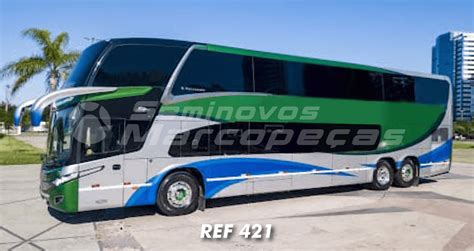 MARCOPOLO PARADISO 1800 DD G7 SCANIA K400 6X2 ANO 2021 2021 44 LUGARES