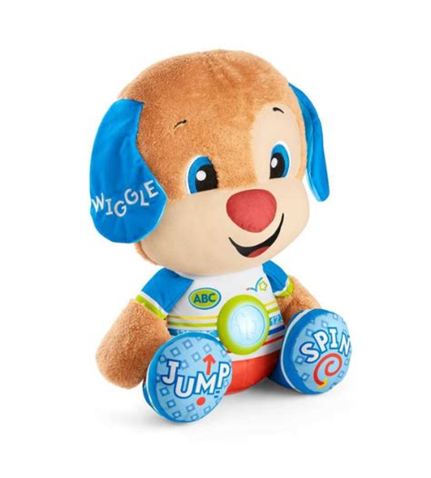 PELUCHE PUPPY GÉANT EVEIL PROGRESSIF FISHER PRICE King Jouet Maroc