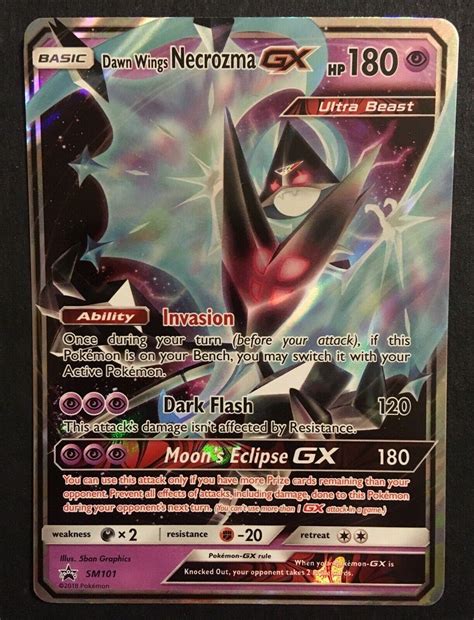 Dawn Wings Necrozma Gx Sm101 Prices Pokemon Promo Pokemon Cards