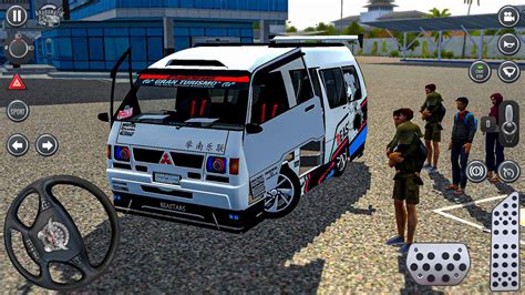 Mitsubishi Delica L300 Minibus Mod For Bus Simulator Indonesia Bussid