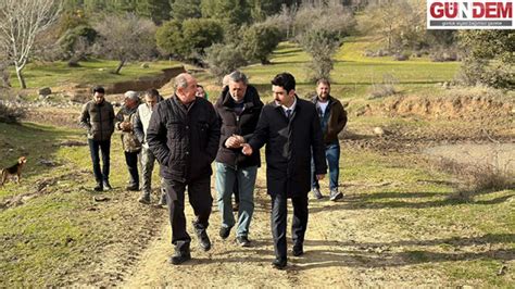 Kaymakam Tutal dan köy ziyareti