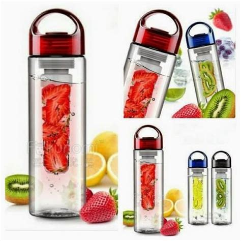 Jual Botol Minum Tritan Water Bottle Fruit Infuser BPA Free Sehat Alami