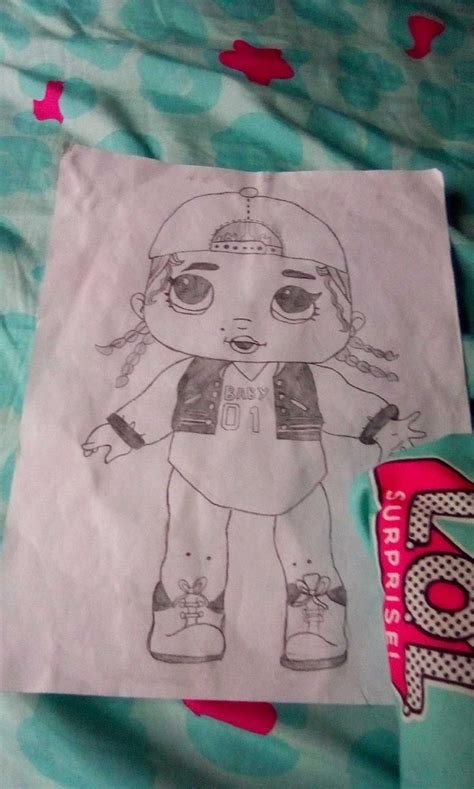 Lol doll | Doll drawing, Lol dolls, Reusable tote bags