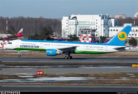 Uk Boeing P Uzbekistan Airways Ivan Goreza Jetphotos