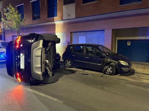 Un Conductor Ebrio Provoca Un Aparatoso Accidente En Ciudad Real