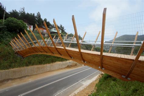 Pedestrian Bridge in Zapallar / Enrique Browne | ArchDaily