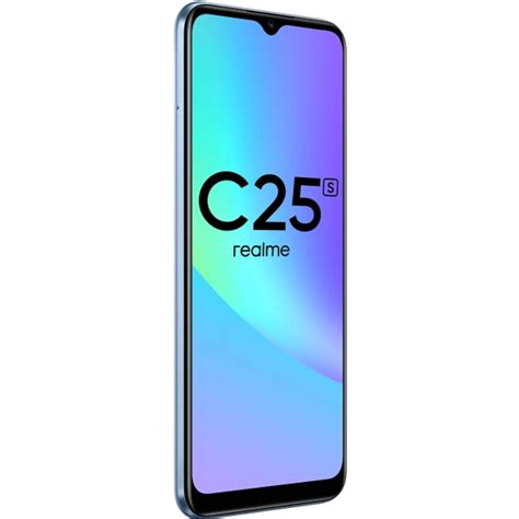 Смартфон realme C25S 4+64GB Water Blue (RMX3195) купить. Магазин ...