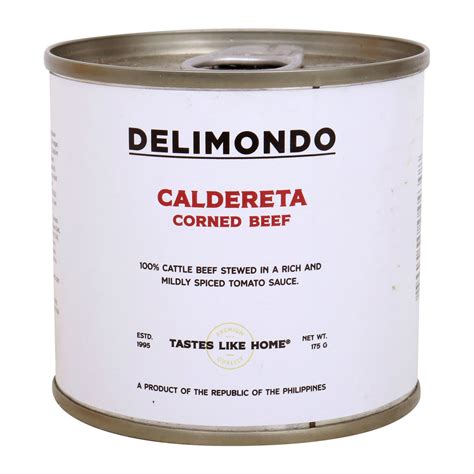 Delimondo Caldereta Corned Beef 175 G Online At Best Price Lulu Uae