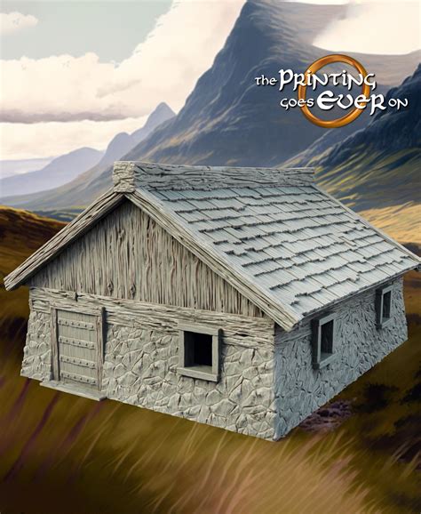 Farmstead Cottage C 3d Model By Theprintinggoeseveron On Thangs