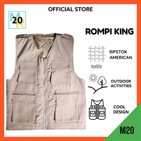 Jual Cod Rompi Tactical Autdoor Multifungsi Rompi Cargo Banyak Saku