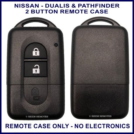 Nissan Dualis Pathfinder Button Remote Twist Key Replacement Shell