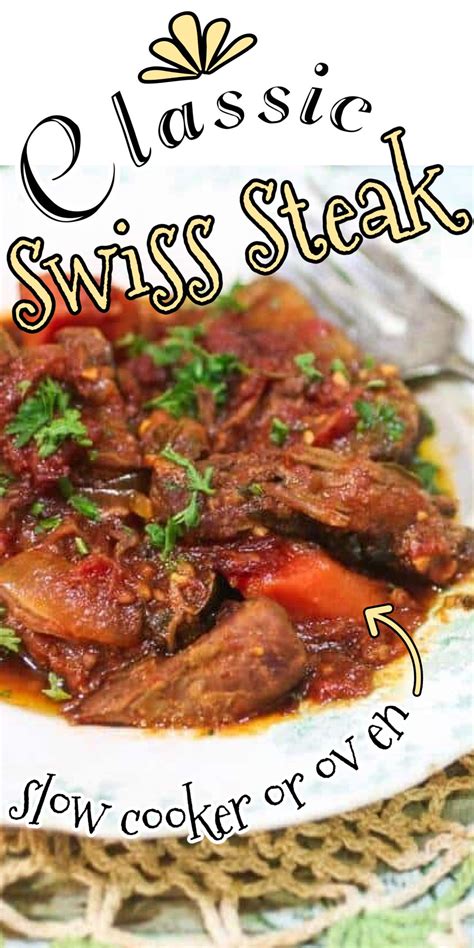 Crockpot Swiss Steak Artofit