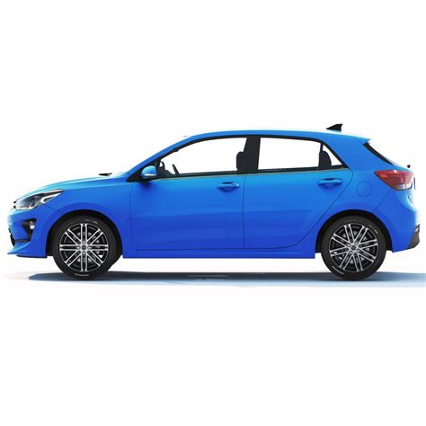 KIA Rio Hatchback 2023 - 3D Model for VRay