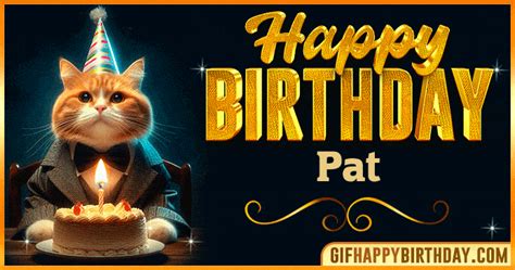 Happy Birthday Pat GIF Images