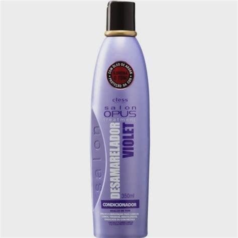 Cond Salon Opus 350ML O Condicionador Salon Opus Violet Suaviza E