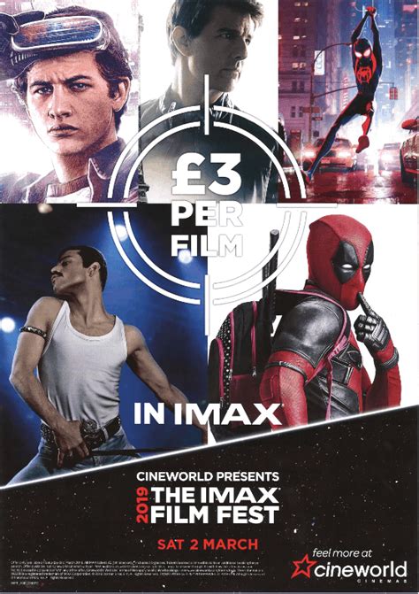 IMAX Film Festival - Basildon Festival Leisure Park