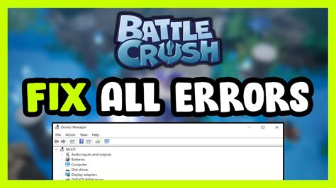 FIX BATTLE CRUSH Crashing Freezing Not Launching Stuck Black