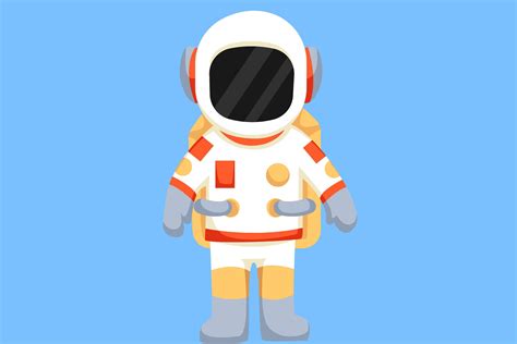 Astronaut Character Design Illustration Graphic by 2kaleh.studio2 ...