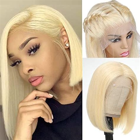 Lace Front Bob Wig Human Hair Blonde Hotsell Centralcountiesservices Org